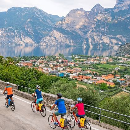 Cycling around Lake Garda